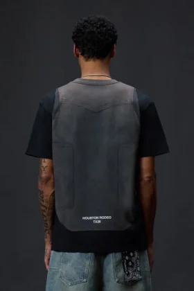 Camiseta tipo chaleco de equitación