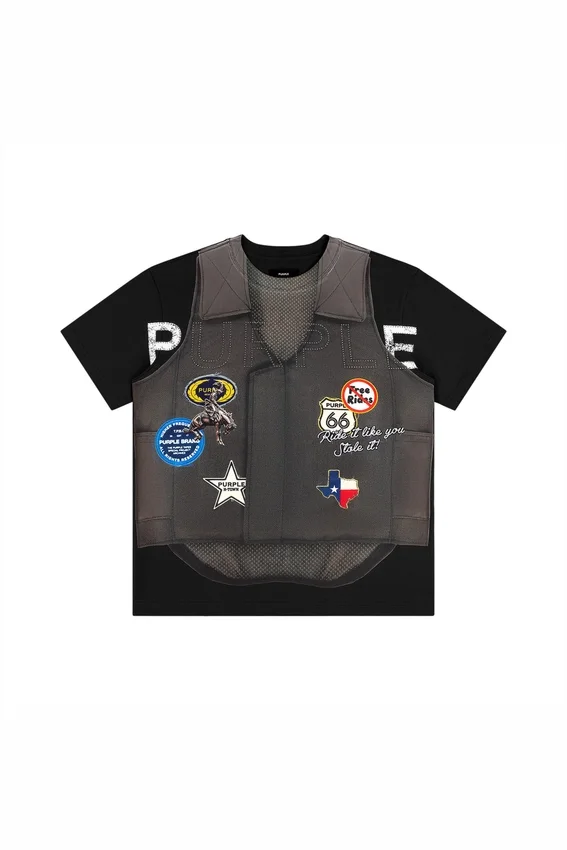 Camiseta tipo chaleco de equitación