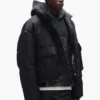 Chaqueta acolchada de sarga