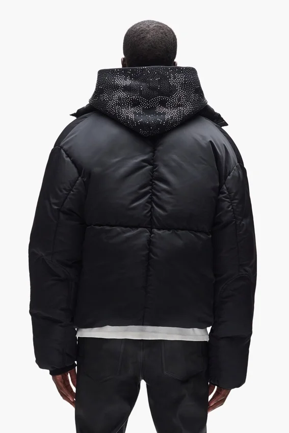 Chaqueta acolchada de sarga