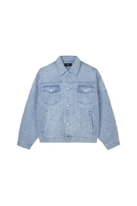 Chaqueta de camionero con adornos