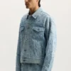 Chaqueta de camionero con adornos