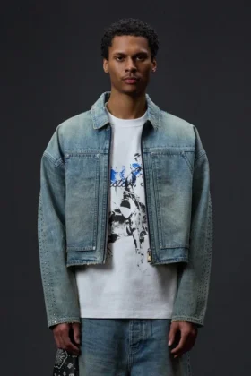 Chaqueta de carpintero con adornos