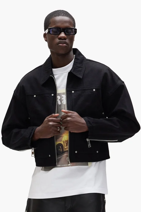 Chaqueta de carpintero corta