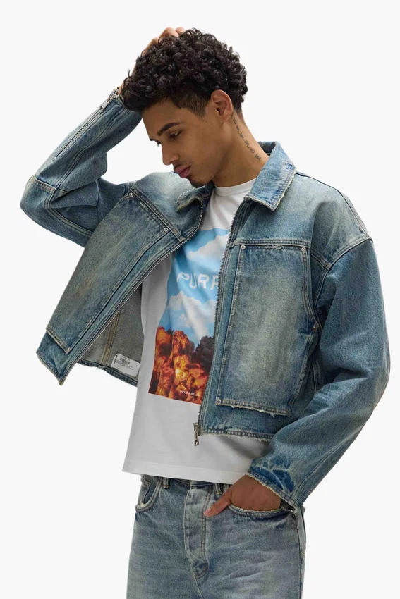 Chaqueta de carpintero corta
