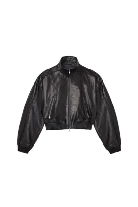 Chaqueta de charol