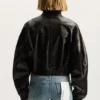 Chaqueta de charol