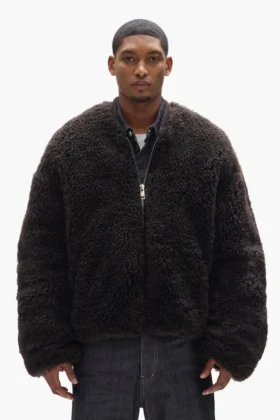 Chaqueta de piel de oveja