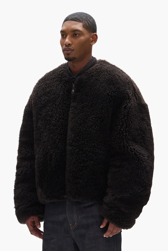 Chaqueta de piel de oveja