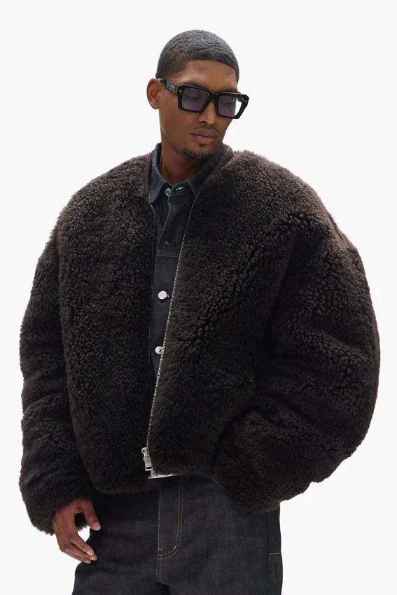 Chaqueta de piel de oveja