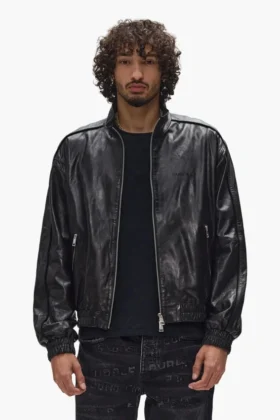 Chaqueta deportiva de cuero