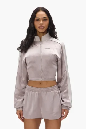 Chaqueta deportiva de satén