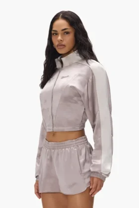 Chaqueta deportiva de satén