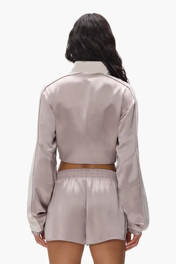 Chaqueta deportiva de satén