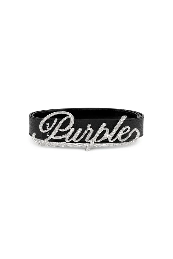 Cinturón reversible con pavé