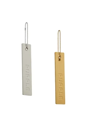 Etiqueta colgante de metal – Dorado
