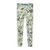 Leggings de nylon con estampado de camuflaje pintado