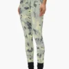 Leggings de nylon con estampado de camuflaje pintado