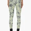 Leggings de nylon con estampado de camuflaje pintado
