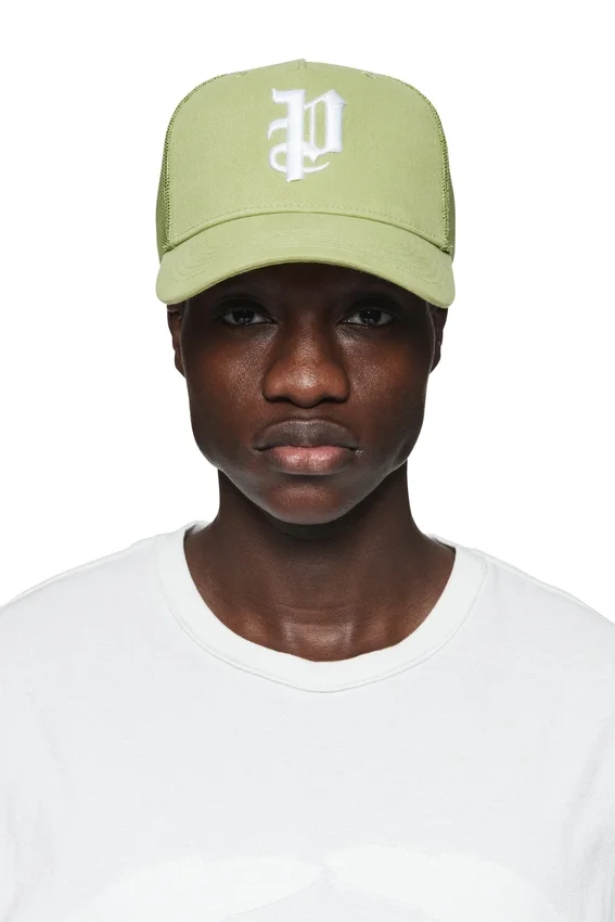 Gorra de camionero con logotipo «P»