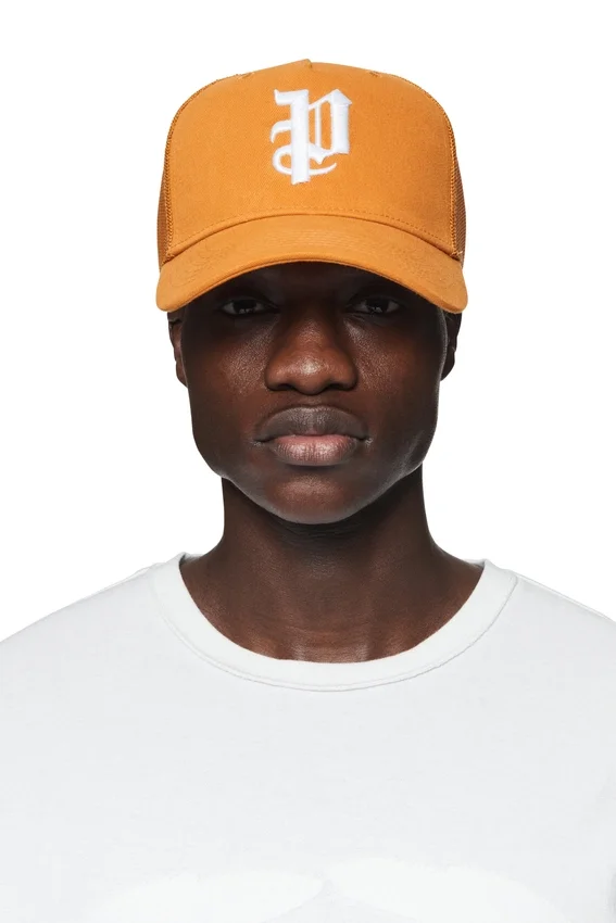 Gorra de camionero con logotipo «P»