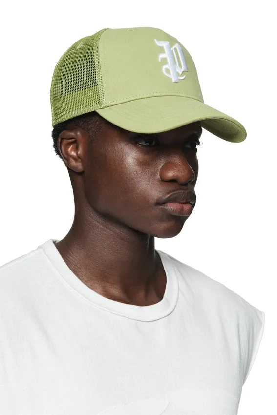 Gorra de camionero con logotipo «P»