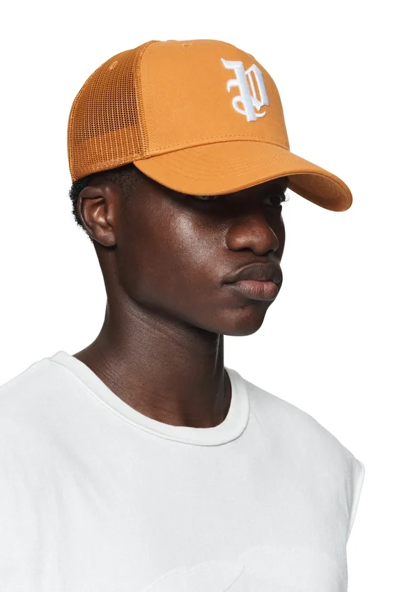 Gorra de camionero con logotipo «P»