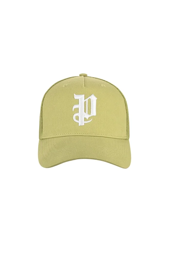 Gorra de camionero con logotipo «P»