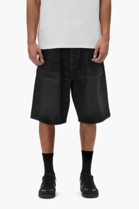 P059 Pantalón corto plisado
