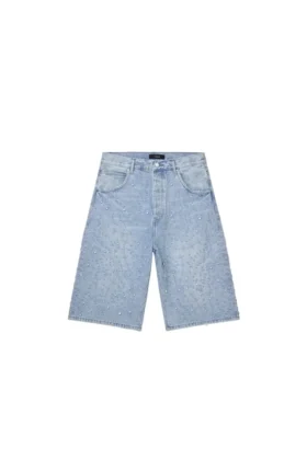 P070 Pantalones cortos con adornos