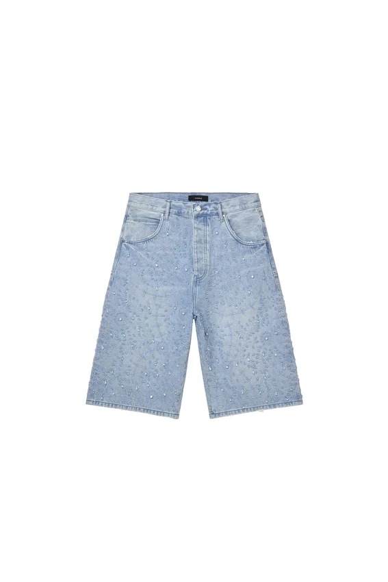 P070 Pantalones cortos con adornos