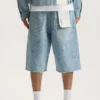 P070 Pantalones cortos con adornos