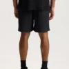 Pantalones cortos con cristales desgastados por todas partes