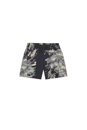 Pantalones cortos con estampado de camuflaje Paint