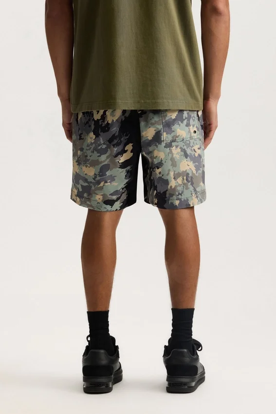 Pantalones cortos con estampado de camuflaje Paint