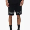 Pantalones cortos con logotipo de cristales