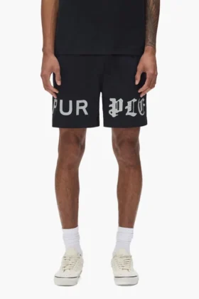 Pantalones cortos con logotipo «Half & Half» en todo el contorno