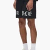 Pantalones cortos con logotipo «Half & Half» en todo el contorno
