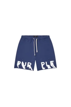 Pantalones cortos con logotipo pintado
