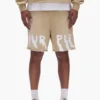 Pantalones cortos con logotipo pintado