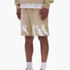 Pantalones cortos con logotipo pintado