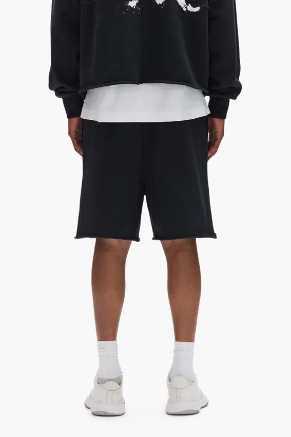 Pantalones cortos con logotipo pintado