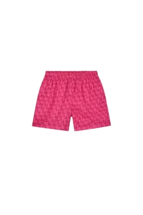 Pantalones cortos con monograma de cubos
