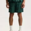 Pantalones cortos con monograma de cubos