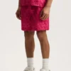 Pantalones cortos con monograma de cubos