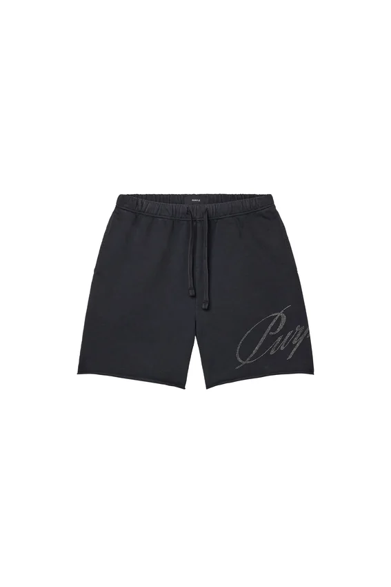 Pantalones cortos Crystal Slanted Script