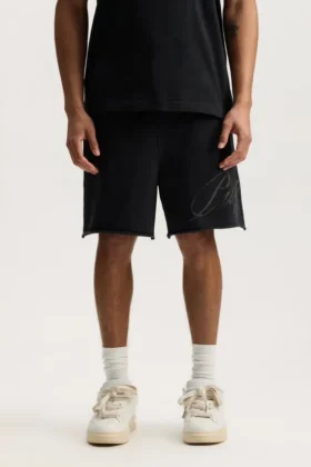 Pantalones cortos Crystal Slanted Script