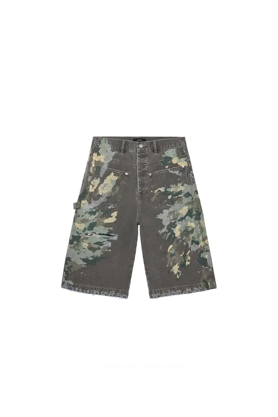 Pantalones cortos de estilo laboral
