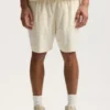 Pantalones cortos de felpa jacquard