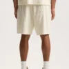 Pantalones cortos de felpa jacquard